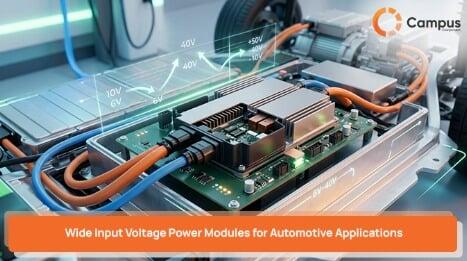 Wide Input Voltage Power Modules for Automotive Applications
